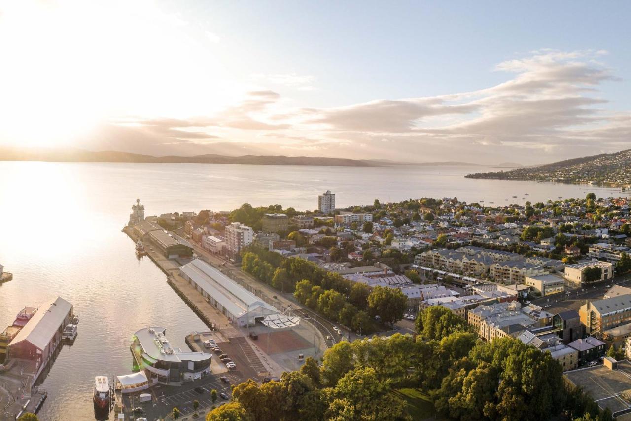 The Tasman, A Luxury Collection Hotel, Hobart Exterior foto Aerial view of the station